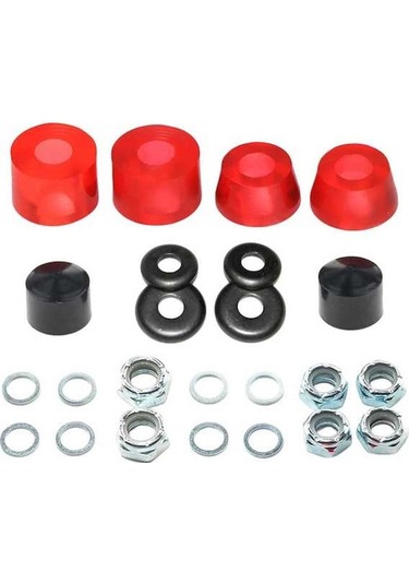 Pazly Suntek Kaykay Kamyon Burçları Kiti Kupası Amortisör Açık Kırmızı Orijinal Açık Kırmızı