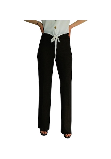 Proto Kumaş Pantolon Balık Sırtı İspanyol Bgl-St01074-Kahve-38 Kahverengi