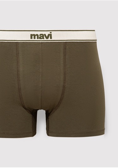 Mavi - Haki Boxer 092463-85543 Yeşil