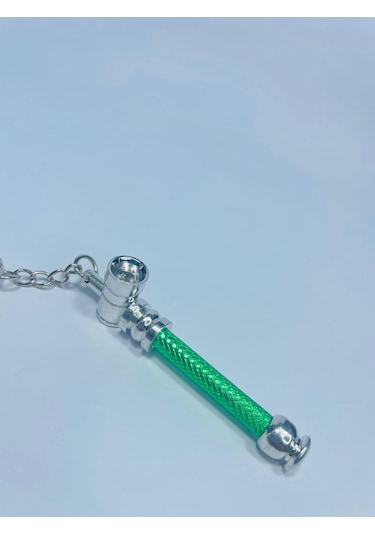 Metal Mini Anahtarlık Pipo //7cm