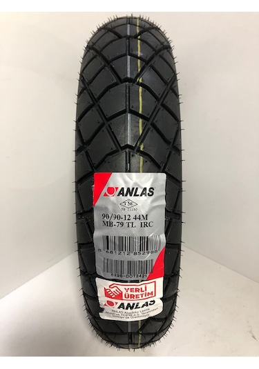 Motosiklet Dış Lastik 90/90-12 44M Mb-79 İrc Tubeless