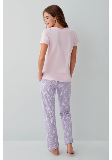 Rolypoly Kadın Pembe Pijama Takım Pembe
