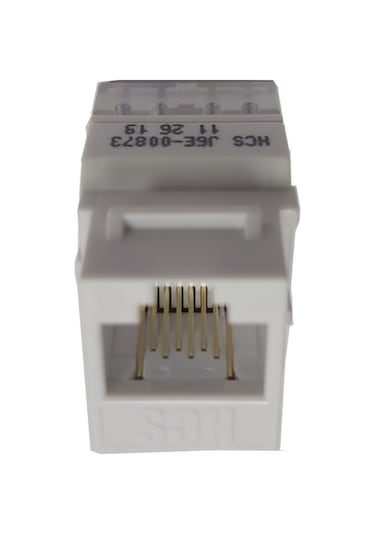 HCS J6E-00873 CAT6 UTP Keystone Jack