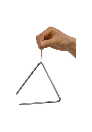 Temel Örf Aletleri Triangle Çelik Üçgen Zil 13 Cm