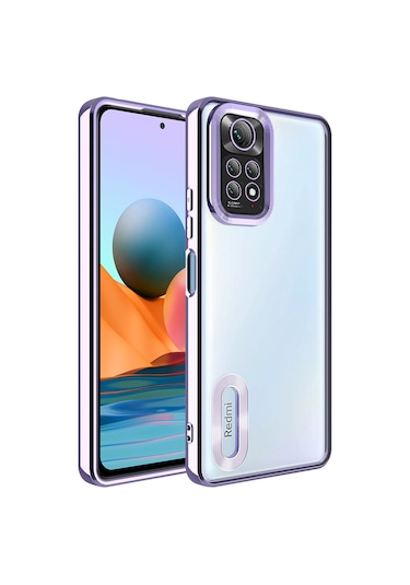 Xiaomi Redmi Note 11 Global Kılıf Logo Gösteren Zore Omega Kılıf