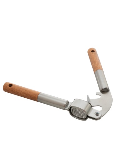 Mudo Home Handy Ahşap Saplı Sarımsak Ezici