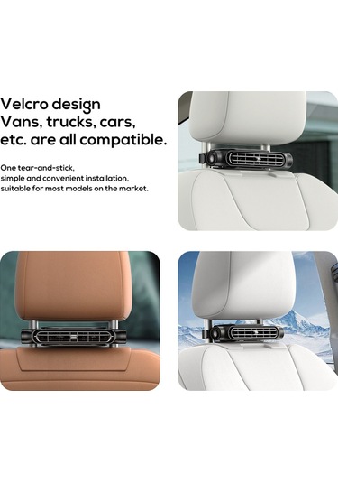 Maiyame 3 Hızlı Usb Araç Klima Fanı - Koltuk Soğutucu Ve Koku Giderici