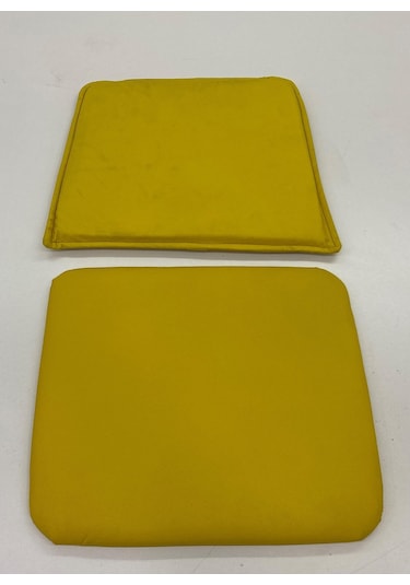 Knsz minder seti 1 li mazlum srı suni deri oturma ve sırt tel sandalyesi minderi bir arada