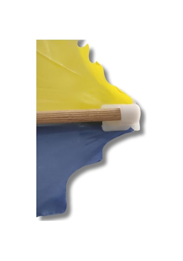 Uçurtma Altıgen Çıtalı Ipli Uçurtma Seti Kanarya Modeli