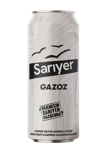 Sarıyer Karışık Meyve Aromalı Gazoz 330 Ml X 24 Adet