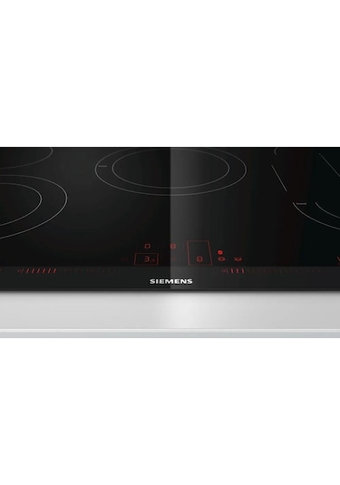 Siemens ET875LMP1D Elektrikli Ocak 5 Gözlü Seramik Cam
