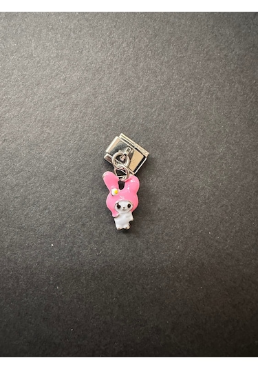 Hello Kitty İtalyan Bileklik Charmı Pembe