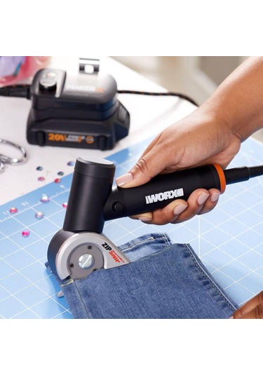 Worx Wx745.9 Makerx 20volt Profesyonel 38mm Kumaş, Deri, Karton Kesici Akü Dahil Değildir