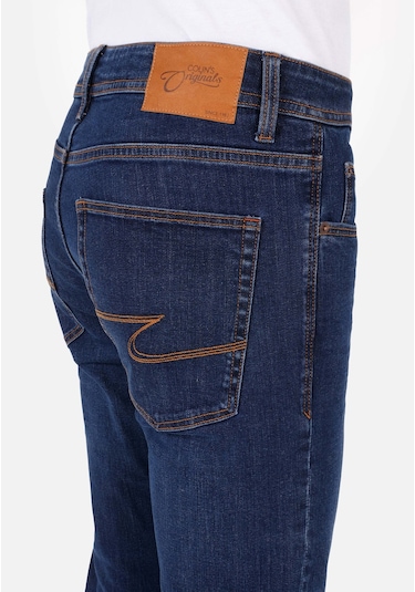 Colins 044 Karl Straight Fit Düşük Bel Düz Paça Erkek Koyu Mavi Jean Pantolon Cl1071251 Cl1071251 Q1.v1 Dn04474 Denim
