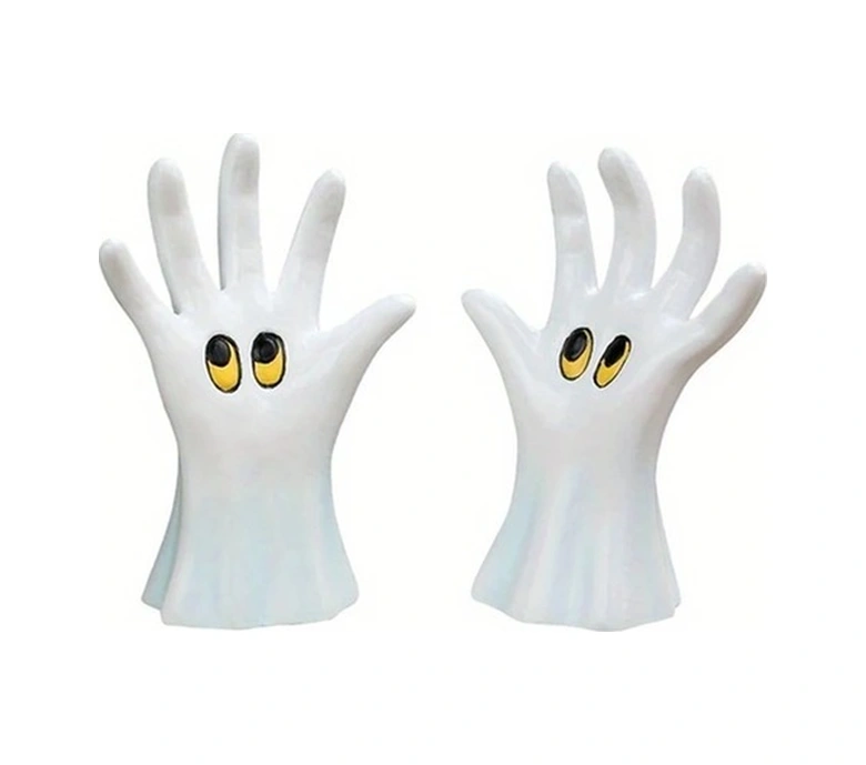 Trendooze Gotik Korku Pençe Saksı Dekoratif Yapay Reçine Sukulent Şişe, Dayanıklı