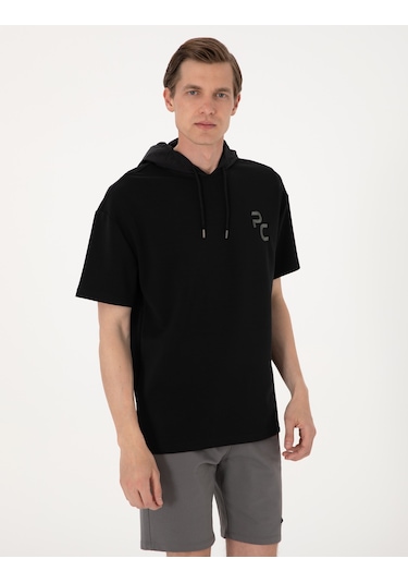 Pierre Cardin Erkek Siyah Sweatshirt 50302613-vr046 Siyah
