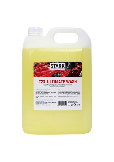 Stark T23 Ultimate Wash Cilalı Araç Şampuanı 5 Lt