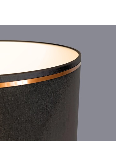 Peral Tripod Ayaklı Bronz Abajur Bronz