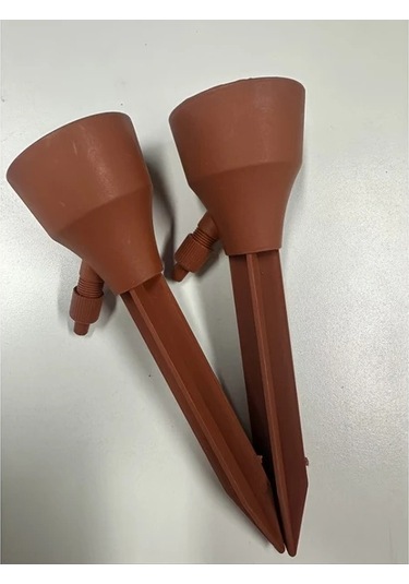 Elmpaly Kahverengi 2li Ayarlanabilir Otomatik Damla Sulama Sistemi - Pilsiz