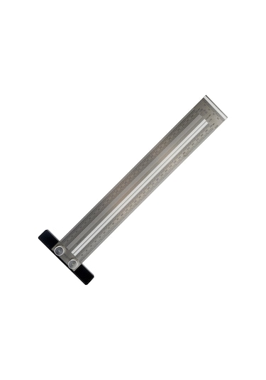 Rox Wood 0090 Hassas İşaretleme Şablon Paslanmaz T Cetvel 300 Mm