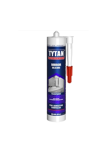 Tytan Ayna Silikonu Şeffaf 280 Ml