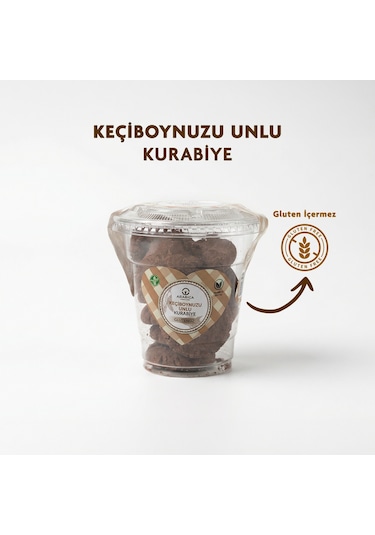 Glutensiz Keçiboynuzlu Unlu Kurabiye