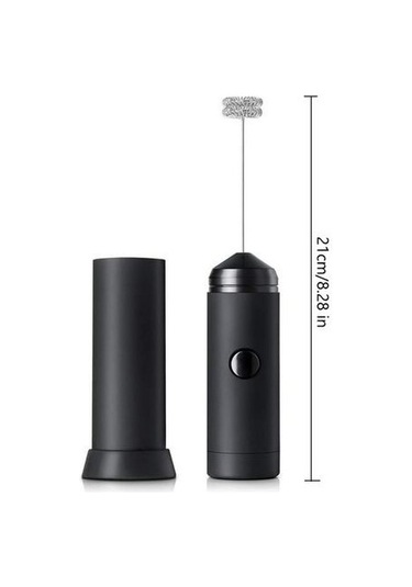 Yasammerkezi Elektrikli Süt Frother Mikser, Taşınabilir İçecek Mikser, Çift Katmanlı Yumurta Çırpıcı, Köpük Kahve Maki Ahşap