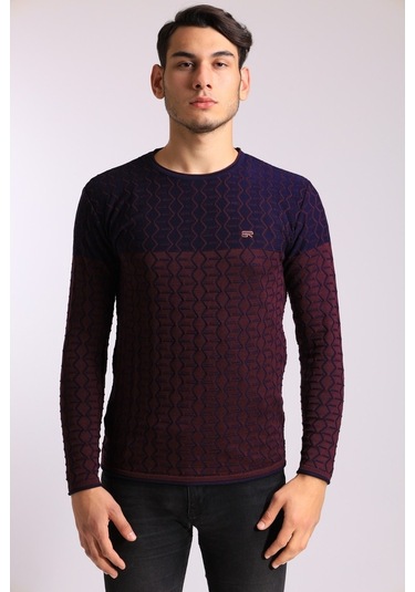 Bearraybon Erkek Triko Kazak Bordo (504888343) Bordo