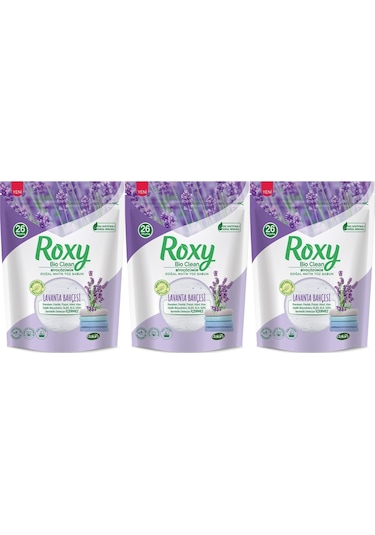 Dalan Roxy Bio Clean Matik Sabun Tozu 800GR Lavanta Bahçesi 3'lü