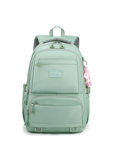 Jeemson Kadınlar İçin Su Geçirmez Nylon Sırt Çantası - 15.6" Laptop Uyumlu, Büyük Kapasite, Okul/seyahat Çantası Siyah Çok Renkli