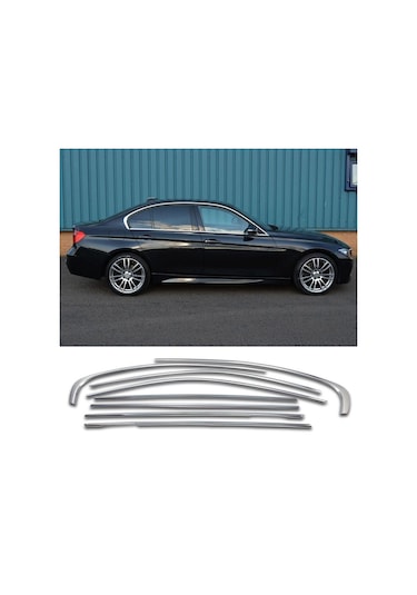 Bmw 3 Serisi F30 Krom Cam Çerçevesi Set 2012-2018 8 Parça