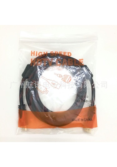 Teltree Hdmı 1.4 Kablosu 1.5m Ve Cat5e Ağ Kablosu 10m - 4k 30hz, 3d, 1000mbps, Red-black Örgü Ve Sarı