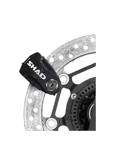 Shad Sc61a Alarmlı Siyah Motosiklet Disk Kilidi C0s6100a Disk Kilidi