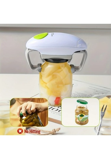 Honeybeeshop Feıyba Bs Elektrikli Şişe Açacağı Otomatik Kapanma 2si 1 Arada Tork Yüksek Pil İle Çalışır Bs