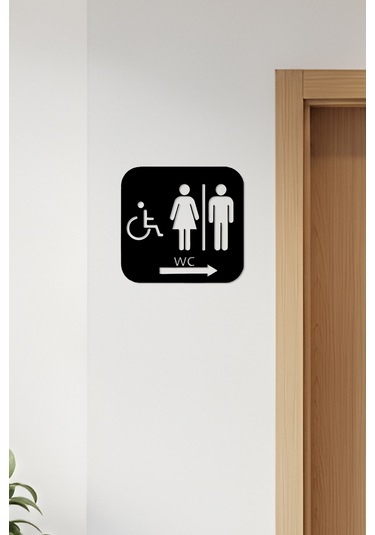 Wc Tabelası, Tuvalet Levhası, Kadın Erkek Tabela, Yönlendirme Levhaları 47