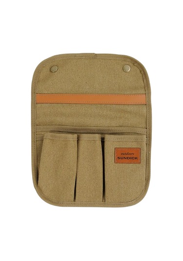 Homyl Koltuk Yan Cep Sandalye Kamp Atıştırmalıkları Haki Haki Çok Renkli