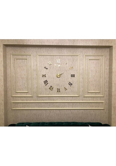 Dekoratif Boyanabilir Duvar Çıtası Hazır Çerçeve 2,5 Cm