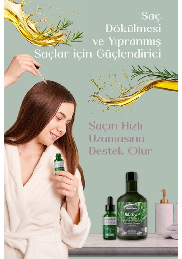 Mecitefendi Zerafet Biberiye Saç Bakım Seti