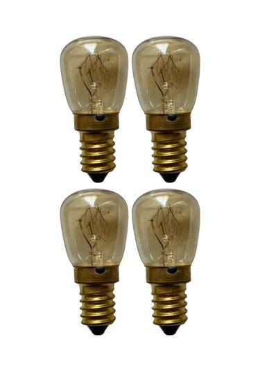 4 Adet Ledvance 25w Sarı Işık E14 Duylu İnce Duy Fırın Ampulü