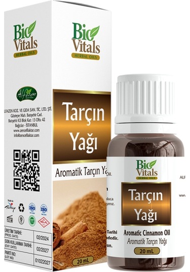 Bio Vitals Tarçın Yağı 20 Ml