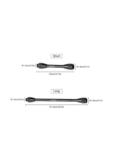Lixada Lixada Açık Kamp Gaz Işık Uzatma Direği Açık Kamp Için Gümüş
