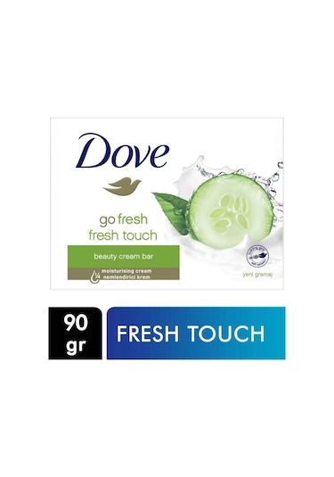 Dove Cream Bar Sabun Fresh Touch 4 x 90 G