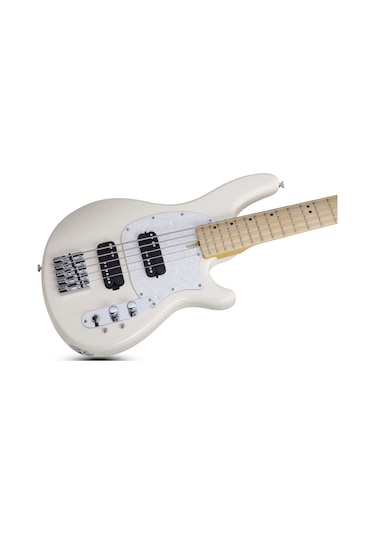 Schecter Cv-5 5 Telli Bas Gitar Ivory