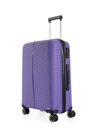 Ççs 5224 Polipropilen Orta Boy Valiz-mor Mor
