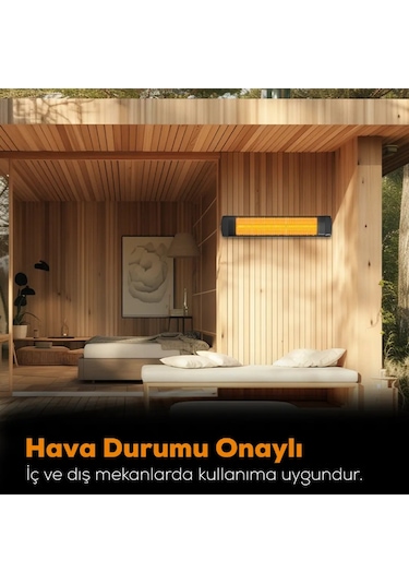 Ufo Basic 2300 W Termostatlı Yatay - Dikey Isıtıcı