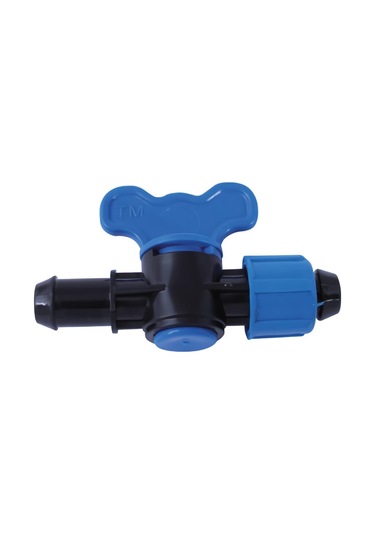 Plastik Küresel Yassı Vidalı Boru Vanası Çıkış Nipelli (25 Adet) (507737165)