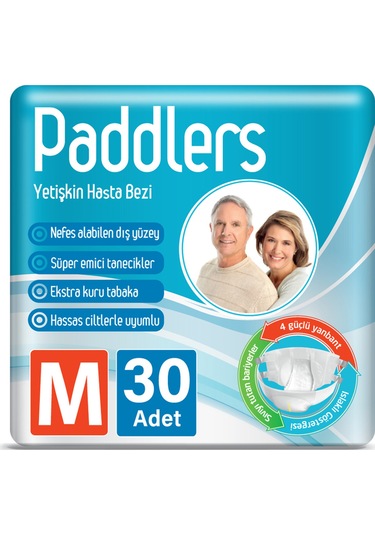 Paddlers Bel Bantlı Yetişkin Hasta Bezi M 30'lu