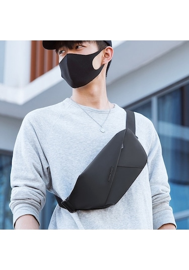 Maoyaya Mr-7786 Şık Erkek Göğüs Çantası, Su Dayanıklı Modelleri Acu
