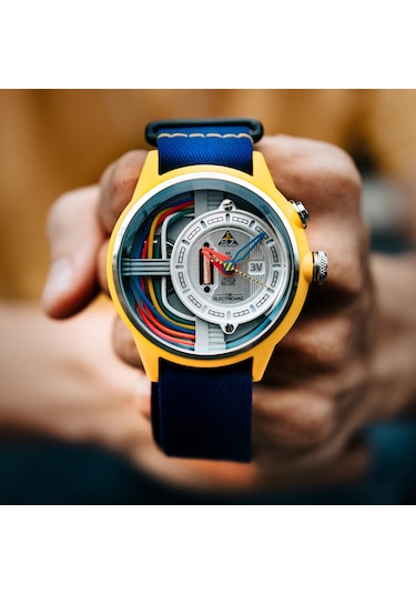The Electricianz The Cablez Zz-a1a/04-nfb 42 Mm Unisex Kol Saati