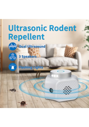 Peller Pro Smart Elite Pest Repeller Ultrasonik-elektronik Fare Haşere Akrep Yarasa Kovucu
